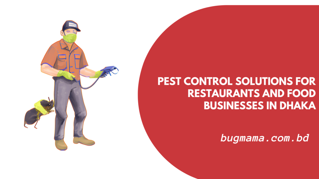 Pest Control Solutions for Restaurants and Food Businesses in Dhaka